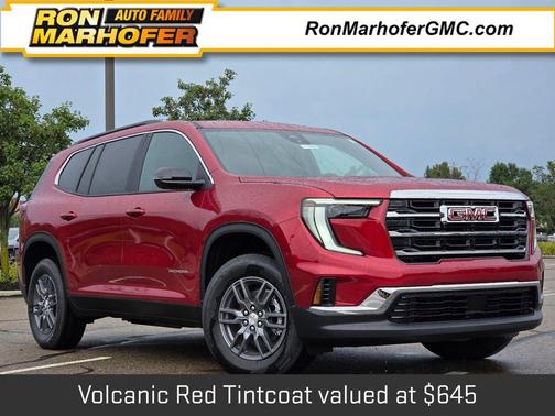 Volcanic Red Tintcoat 2026 GMC Acadia Elevation AWD