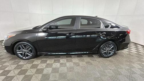 Aurora Black 2021 Kia Forte GT-Line
