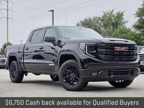 Onyx Black 2026 GMC Sierra 1500 Elevation