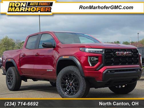 Volcanic Red Tintcoat 2026 GMC Canyon Elevation