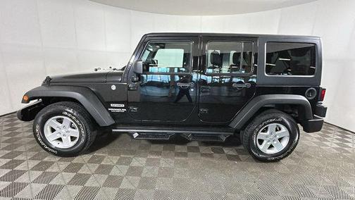 Black Clearcoat 2017 Jeep Wrangler Unlimited Sport