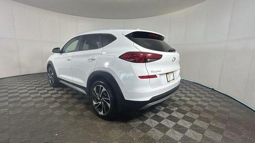 Dazzling White 2019 Hyundai TUCSON Sport