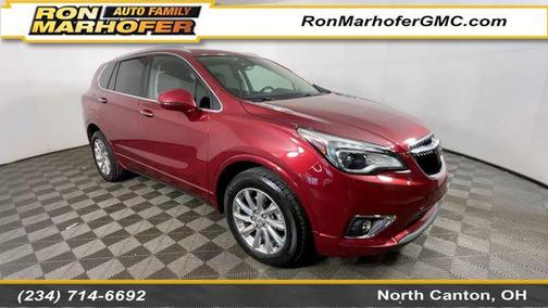 Chili Red Metallic 2020 Buick Envision AWD Essence