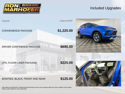 Riptide Blue Metallic 2024 Chevrolet Blazer 2LT