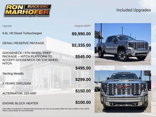 Sterling Metallic 2026 GMC Sierra 2500 Denali