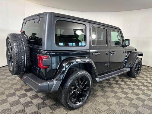 Black Clearcoat 2023 Jeep Wrangler 4xe Sahara