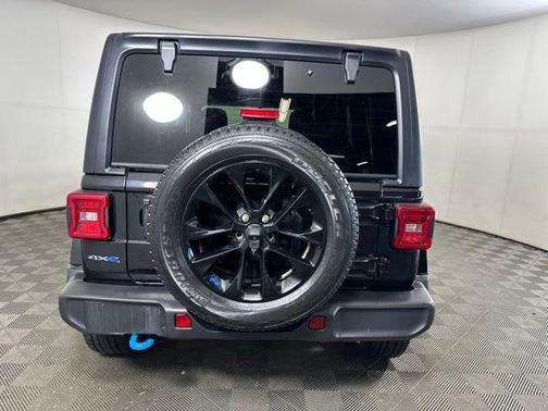 Black Clearcoat 2023 Jeep Wrangler 4xe Sahara