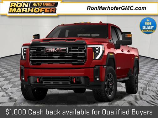 Volcanic Red Tintcoat 2026 GMC Sierra 2500 AT4