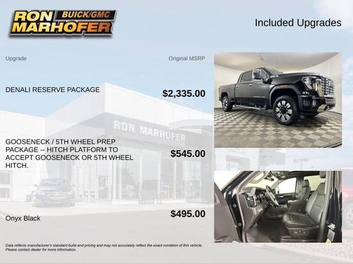 Onyx Black 2025 GMC Sierra 2500 Denali