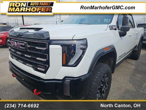 Summit White 2024 GMC Sierra 2500 AT4X