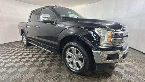 Shadow Black 2018 Ford F-150 Lariat