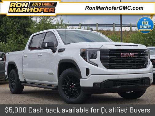 Summit White 2026 GMC Sierra 1500 Elevation