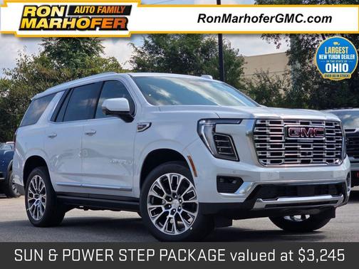Glacier White Tricoat 2026 GMC Yukon Denali