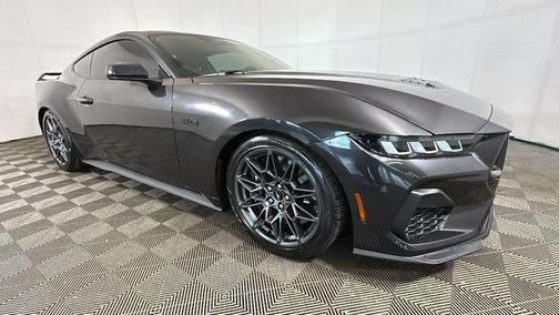 Dark Matter Gray Metallic 2024 Ford Mustang GT Premium