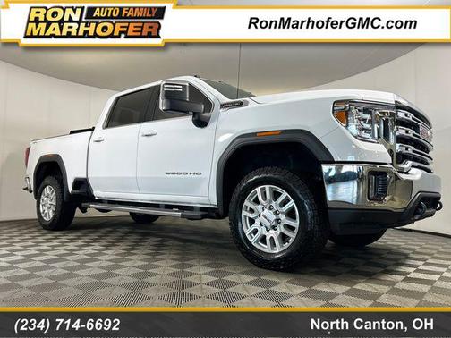 Summit White 2022 GMC Sierra 2500 SLE