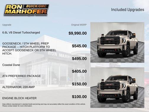 Coastal Dune 2026 GMC Sierra 2500 AT4