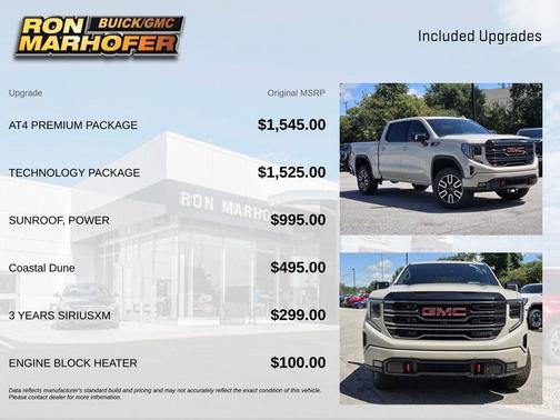 Coastal Dune 2026 GMC Sierra 1500 AT4