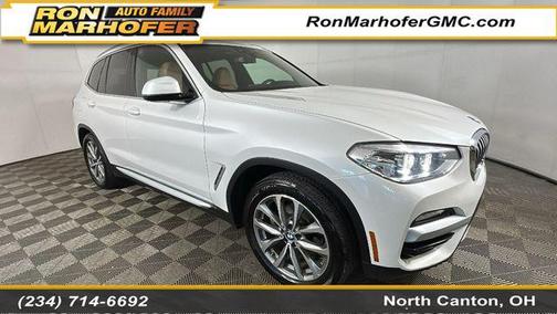 Mineral White Metallic 2019 BMW X3 xDrive30i