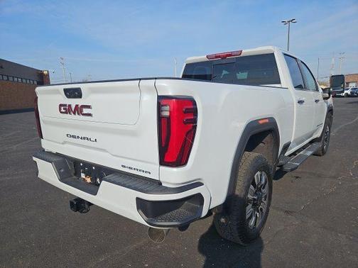 Glacier White Tricoat 2026 GMC Sierra 3500 Denali