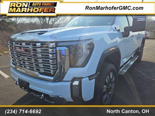 Glacier White Tricoat 2026 GMC Sierra 3500 Denali