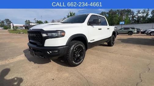 Bright White Clearcoat 2025 RAM 1500 REBEL