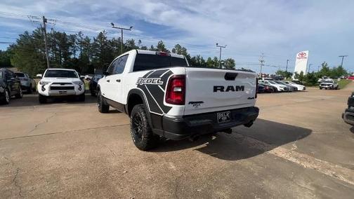 Bright White Clearcoat 2025 RAM 1500 REBEL
