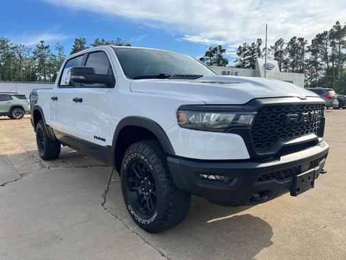 Bright White Clearcoat 2025 RAM 1500 REBEL