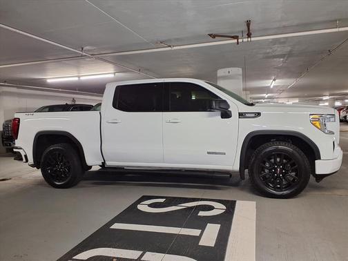 Summit White 2021 GMC Sierra 1500 Elevation