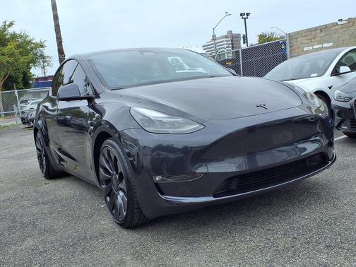 Stealth Grey 2024 Tesla Model Y Performance Dual Motor All-Wheel Drive