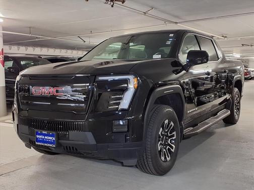 Onyx Black 2026 GMC Sierra EV Standard Range Elevation