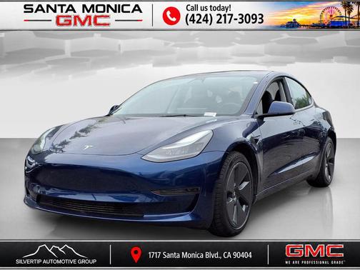 Deep Blue Metallic 2023 Tesla Model 3 Standard Range Plus