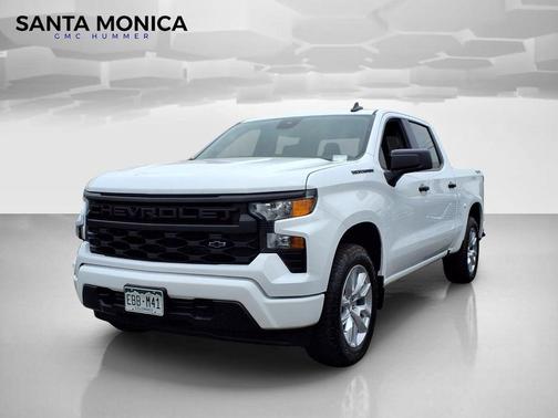 Summit White 2024 Chevrolet Silverado 1500 Custom