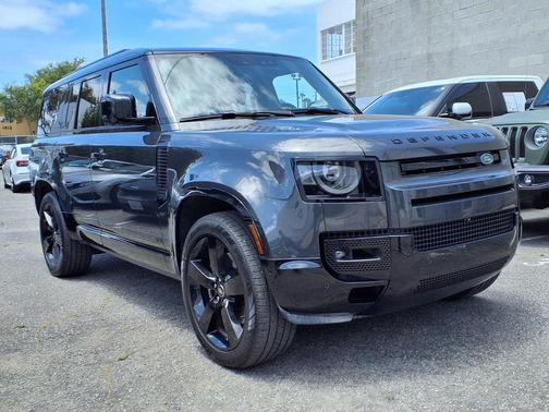 Carpathian Grey Premium Metallic 2025 Land Rover Defender V8
