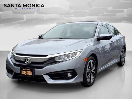Lunar Silver Metallic 2017 Honda Civic EX-L