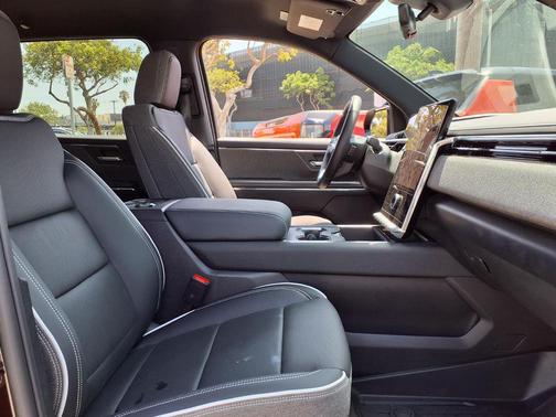 Dark Ember Metallic 2026 GMC Sierra EV Extended Range Elevation