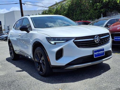 White Frost Tricoat 2023 Buick Envision Preferred FWD