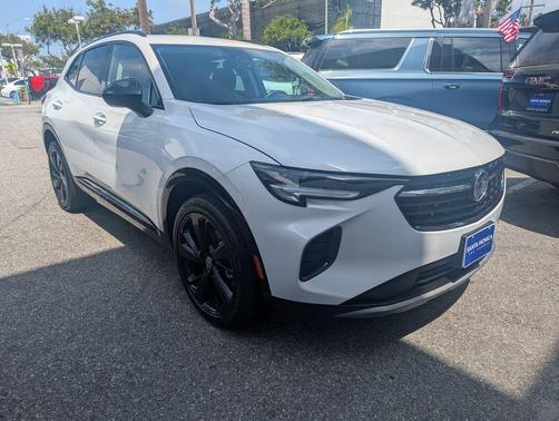White Frost Tricoat 2023 Buick Envision Preferred FWD
