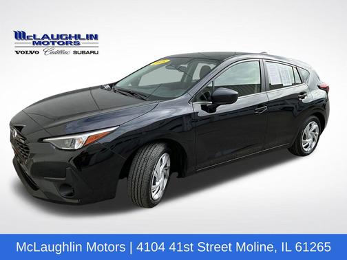 Crystal Black Silica 2025 Subaru Impreza Base Hatchback