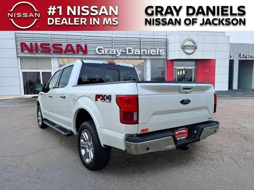 White Platinum Clearcoat Metallic 2019 Ford F-150 Lariat