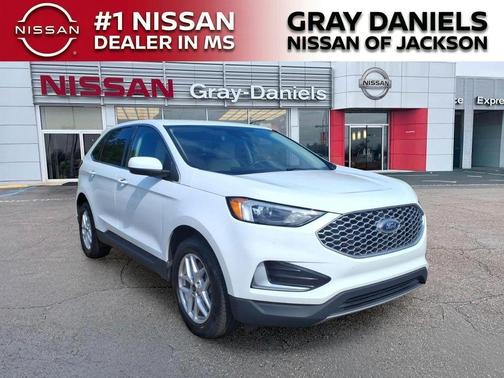 Oxford White 2023 Ford Edge SEL