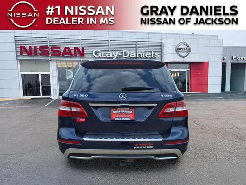 Blue Metallic 2014 Mercedes-Benz M-Class ML 350 4MATIC