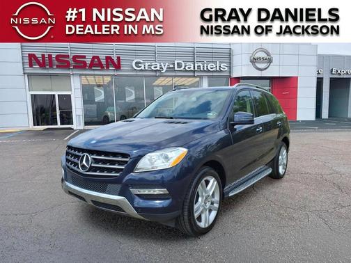 Blue Metallic 2014 Mercedes-Benz M-Class ML 350 4MATIC
