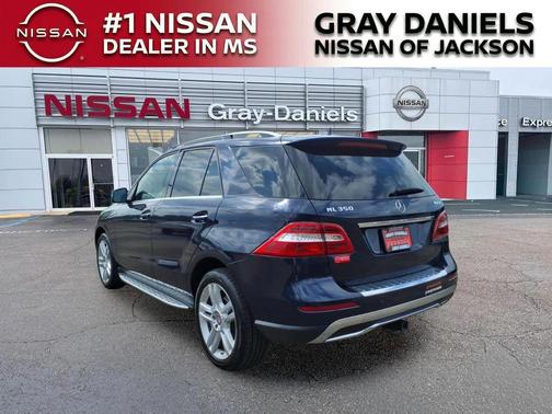 Blue Metallic 2014 Mercedes-Benz M-Class ML 350 4MATIC