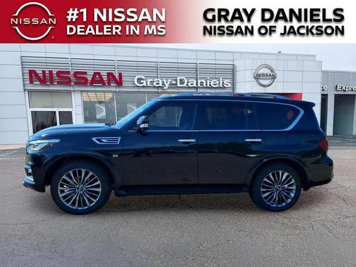 Black Obsidian 2019 INFINITI QX80 Luxe