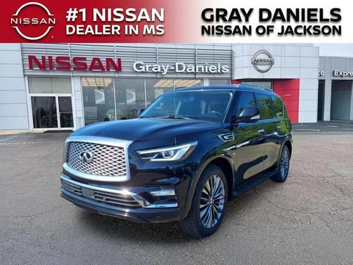 Black Obsidian 2019 INFINITI QX80 Luxe