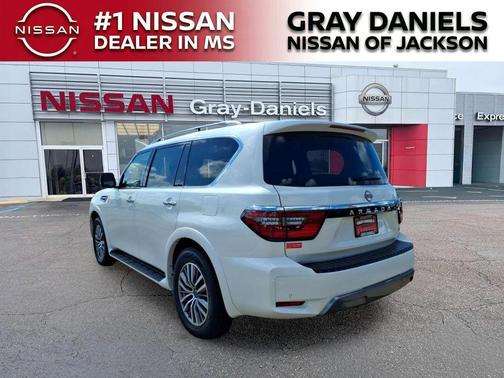 Aspen White 2023 Nissan Armada SL