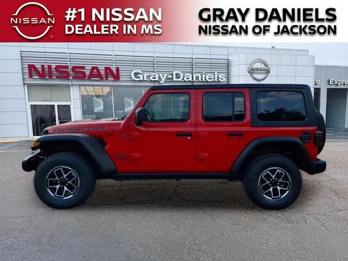 Firecracker Red Clearcoat 2024 Jeep Wrangler Rubicon