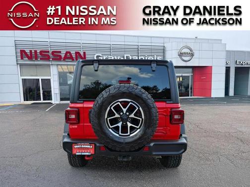 Firecracker Red Clearcoat 2024 Jeep Wrangler Rubicon