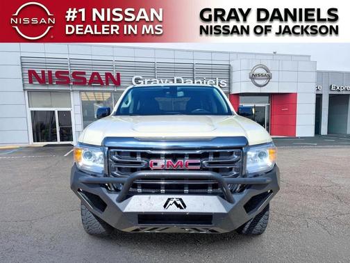 Desert Sand Metallic 2021 GMC Canyon AT4 w/Leather