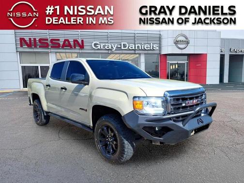 Desert Sand Metallic 2021 GMC Canyon AT4 w/Leather